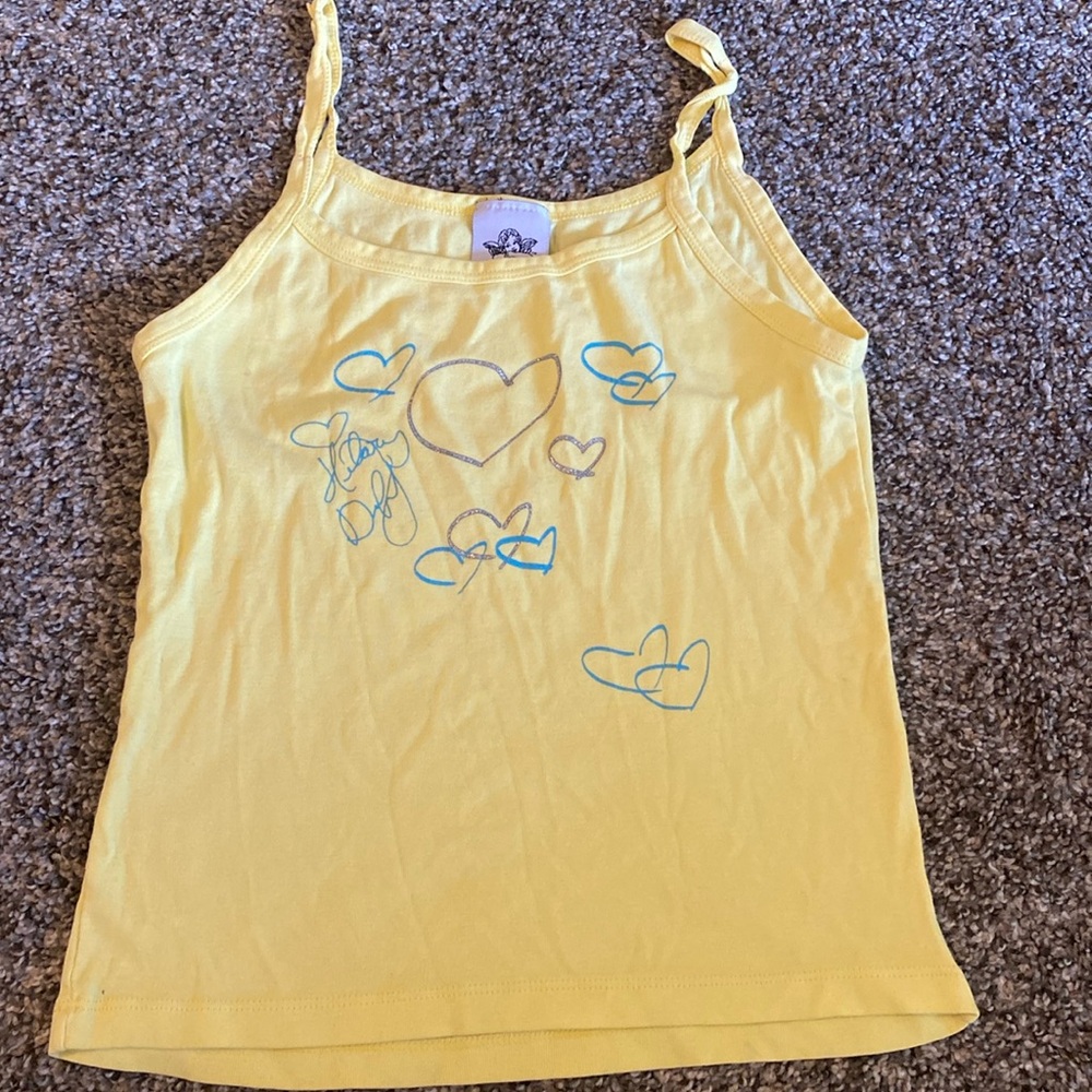 Vtg y2k Hilary duff tank top Sz large